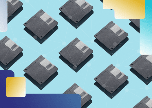 several floppy disc drives