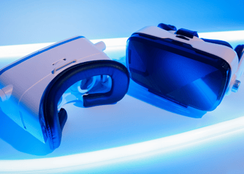 A pair of VR Headsets